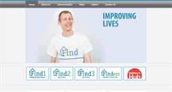 Desktop Screenshot of findcharity.org.uk